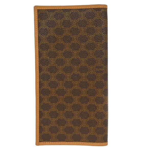 Celine Brown PVC Macadam Wallet - Picture 3 of 9